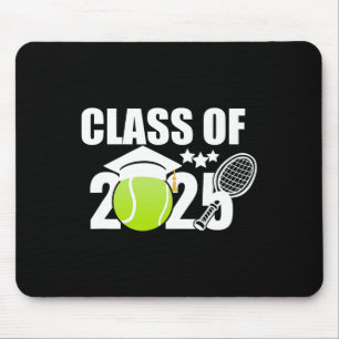 Cl Of 2025 Graduation Senior Tennis Player Gifts  Mouse Mat