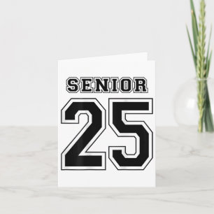 Cl Of 2025 High School Senior 25 On Ck Graduation  Card