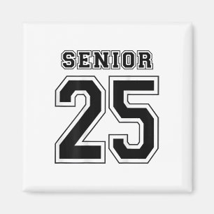 Cl Of 2025 High School Senior 25 On Ck Graduation Magnet