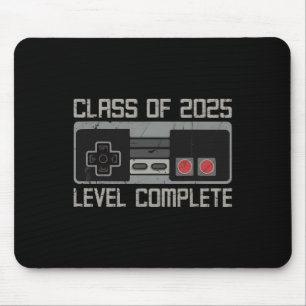 Cl Of 2025 Level Complete Senior Graduation Gamer Mouse Mat