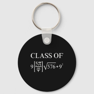 Cl Of 2025 Math Equation Geek Graduation Teacher N Key Ring
