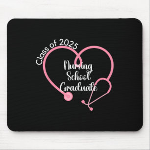 Cl Of 2025 Nursing School Graduate Nurse Graduatio Mouse Mat