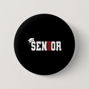 Cl Of 2025 Senior 2025 Back To School 2025 Graduat 6 Cm Round Badge