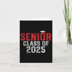 Cl Of 2025 Senior 2025 Back To School Graduation 2 Card