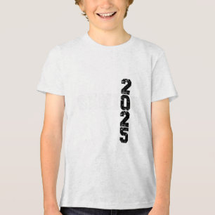 Cl Of 2025 Senior 2025 Fun Back To School Graduati Tri-Blend Shirt