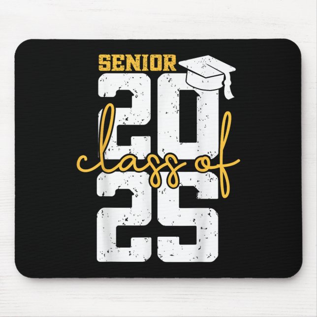 Cl Of 2025 Senior 2025 Graduation  Mouse Mat (Front)