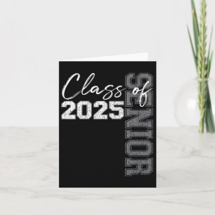 Cl Of 2025 Senior 25 High School Graduation Party  Card