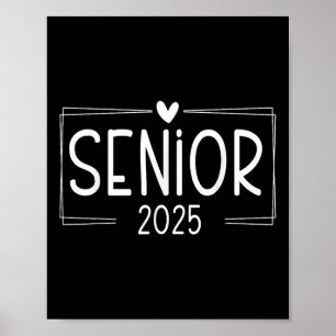 Cl Of 2025 Senior 25 High School Graduation  Poster