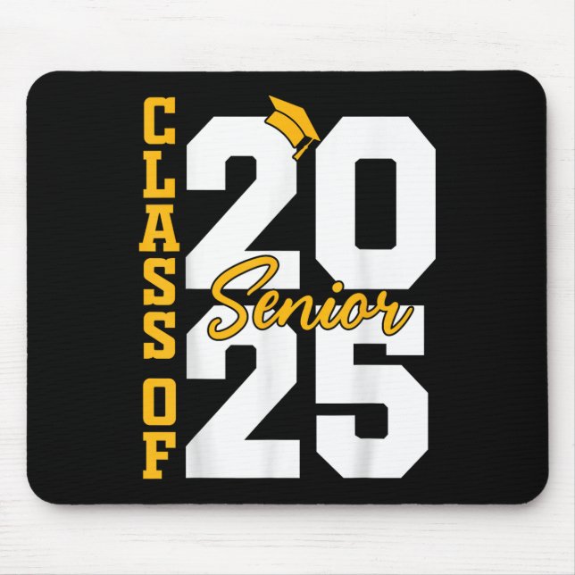 Cl Of 2025 Senior Graduate 2025  Mouse Mat (Front)