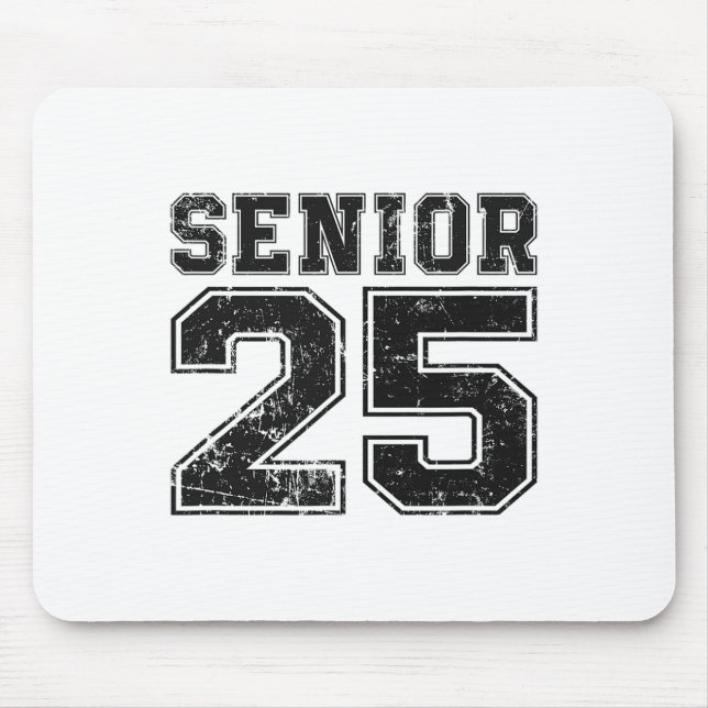 Cl Of 2025 Senior Graduate  Mouse Mat (Front)