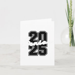 Cl Of 2025 Senior High School College Graduation W Card