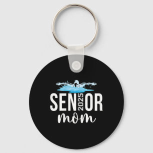 Cl Of 2025 Senior Mum Swim Team Swimmer Matching F Key Ring