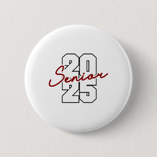 Cl Of 2025 Seniors High School College Graduation 6 Cm Round Badge