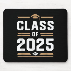 Cl Of 2025 Shirt - Senior College High School Grad Mouse Mat