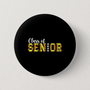 Cl Of 2025 Softball Senior 2025 Graduation Back To 6 Cm Round Badge