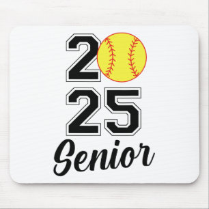 Cl Of 2025 Softbyll Senior Graduation Graduate Wom Mouse Mat
