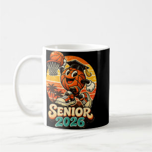 Cl Of 2026 Basketball Senior Graduation 2026 Coffee Mug