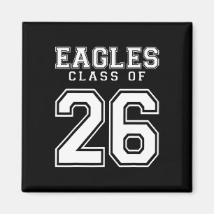 Cl Of 2026 Eagles Custom Graduation Senior Persona Magnet
