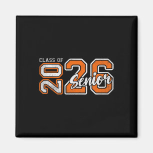 Cl Of 2026 Graduate High School College Graduation Magnet