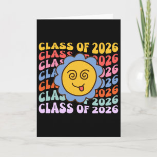 Cl Of 2026 Grow With Me First Day Of School Gradua Card
