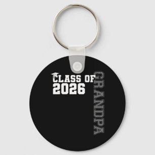 Cl Of 2026 Proud Grandpa Of A 2026 Graduate Gradua Key Ring