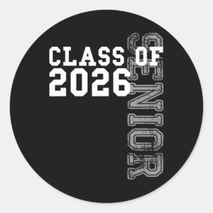 Cl Of 2026 Senior 2026 Graduation 2025 Student Kid Classic Round Sticker