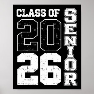 Cl Of 2026 Senior 2026 Graduation Last Day Of Scho Poster