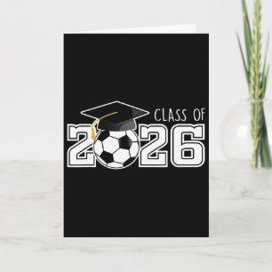 Cl Of 2026 Senior 2026 Soccer High School Graduati Card