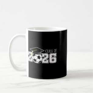 Cl Of 2026 Senior 2026 Soccer High School Graduati Coffee Mug