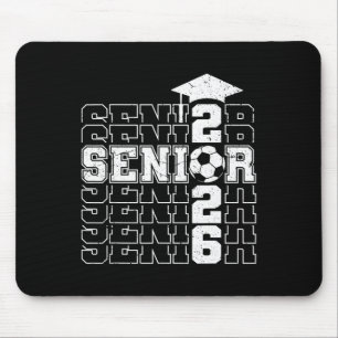 Cl Of 2026 Senior 2026 Soccer Seniors Graduation Mouse Mat