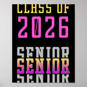 Cl Of 2026 Senior Girls  Poster