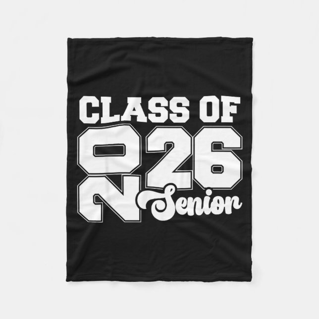 Cl Of 2026 Senior Graduation Day School Events, Se Fleece Blanket (Front)