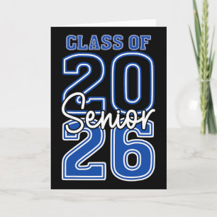 Cl Of 2026 Senior Retro Graduation 2026 First Day Card