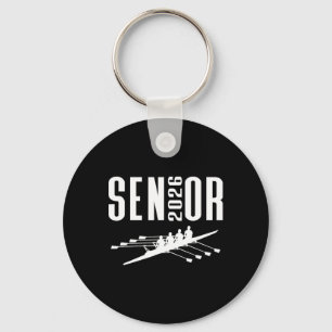 Cl Of 2026 Senior Sports Themed Rowing Team Graphi Key Ring
