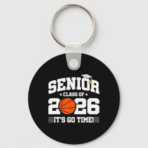 Cl Of 2026 - Senior Year Sketll Player - Senior 20 Key Ring