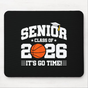 Cl Of 2026 - Senior Year Sketll Player - Senior 20 Mouse Mat