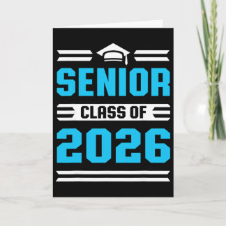 Cl Of 2026 Shirt Senior College High School Gradua Card