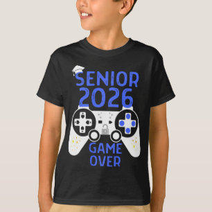 Cl Of 2026 Shirt Senior Video Game Over School Gam