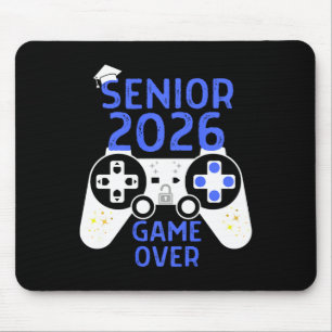 Cl Of 2026 Shirt Senior Video Game Over School Gam Mouse Mat