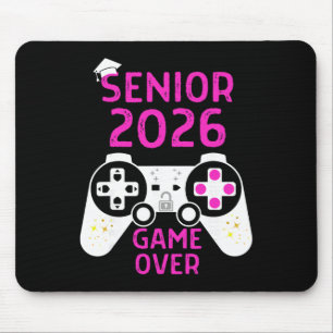 Cl Of 2026 Shirt Senior Video Game Over School Gam Mouse Mat