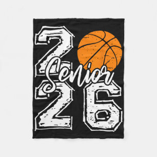 Cl Of 2026 Sketll Senior 2026 Ck To School Funny  Fleece Blanket