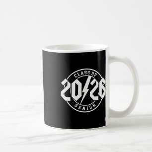 Cl Of 2026 Twenty 26 Clic Rock Graduation Senior 2 Coffee Mug