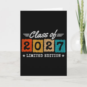 Cl Of 2027 Limited Edition Ck To School Graduation Card