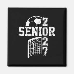 Cl Of 2027 Soccer Senior 27 Player Team Graduation Magnet