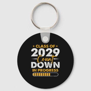 Cl Of 2029 Count Down In Progress Graduation 8th G Key Ring