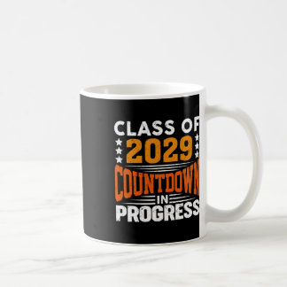 Cl Of 2029 Countdown In Progress Vintage First Day Coffee Mug
