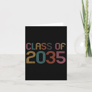 Cl Of 2035 Graduation 2035 Card