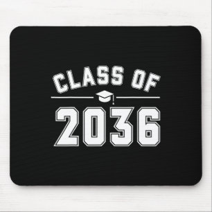 Cl Of 2036 Grow With Me First Day Of School Gradua Mouse Mat