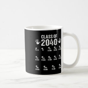 Cl Of 2040 Grow With Me Pre-k First Day Of School Coffee Mug