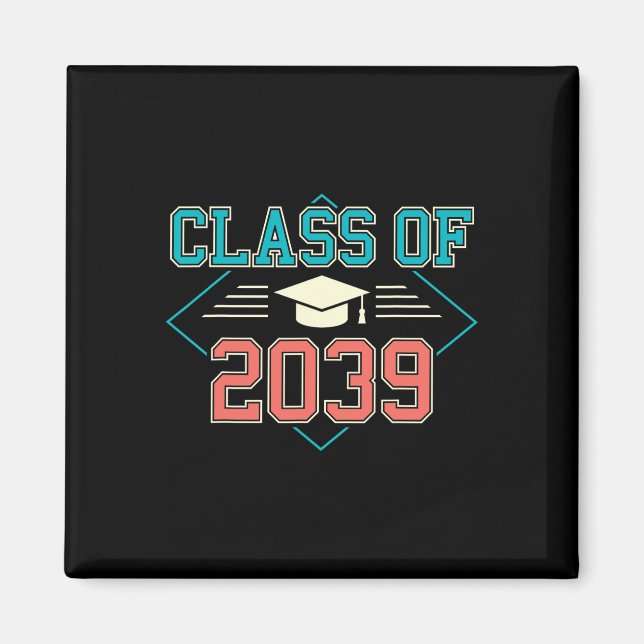 Cl Of 20&#;  First Day Of School Pre K Grow To Gra Magnet (Front)